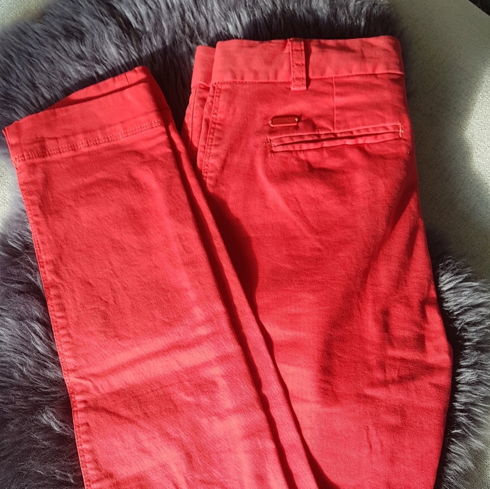 Wilfred Red Chinos